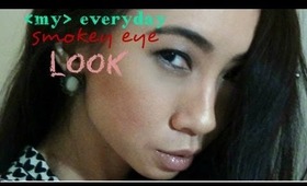 Everyday ( soft smokey eye) look