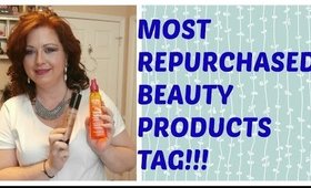 MOST REPURCHASED BEAUTY PRODUCTS TAG
