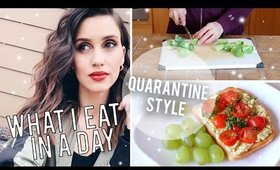 What I Eat in a Day as a Vegetarian - Social Isolation Style