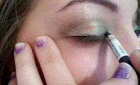 Makeup: GoGreen for Spring [Green Eyes]