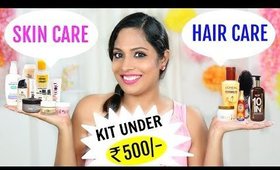 Affordable Skincare & Haircare Kits - All Products Under ₹500/- | ShrutiArjunAnand