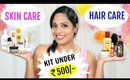 Affordable Skincare & Haircare Kits - All Products Under ₹500/- | ShrutiArjunAnand