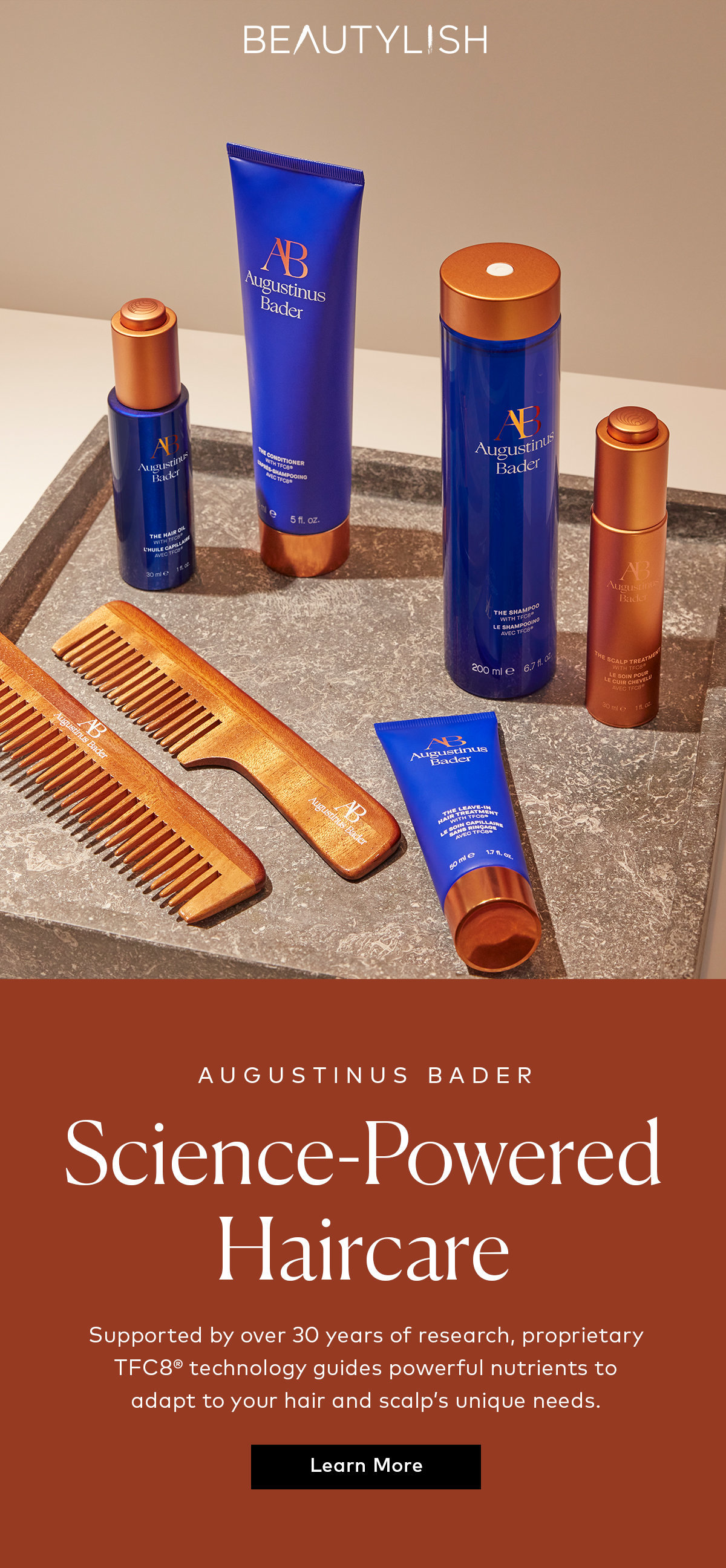 Shop the Augustinus Bader Hair Collection on Beautylish.com August Bade! Learn More 