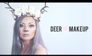 Last Minute Halloween Costume : Deer Transformation Makeup Tutorial!