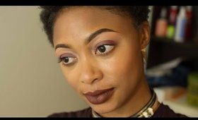 TUTORIAL: KaePop by Karrueche ColourPop (Plum & Brown)