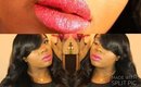 HOLIDAY GLITTER RED LIPS TUTORIAL I REQUESTED!!  I ROYALDBEAUTY'TV