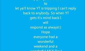 I can't reply back to anybody!:(