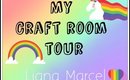 My craft room / work space tour  March 2016