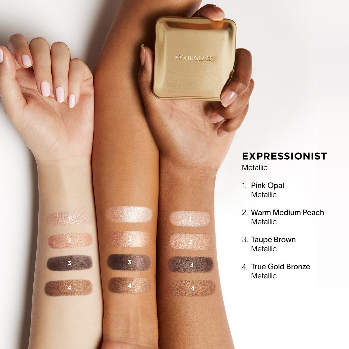 HOURGLASS キュレーターアイシャドウパレット EXPRESSIONIST Hourglass Curator Eyeshadow Palette Expressionist | Beautylish