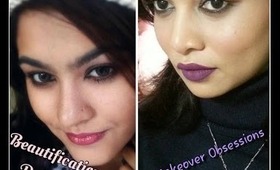 Winter 2013 makeup collaboration with Makeover Obsession