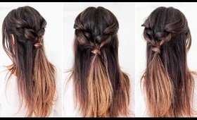 Easy Everyday Hairstyle | Luxy Hair