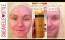 Neutrogena Micro Mist Sunless Tan Before and After