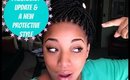 New Protective Style & 34 Wk Pregnancy Update |NaturallyCurlyQ