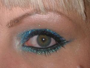 Playing around with what I want to do for nye. Sorry about the tired bloodshot eye ;)