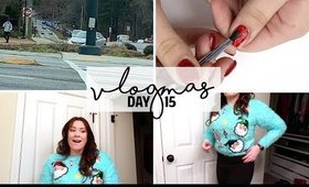 GRWM TACKY SWEATER PARTY - VLOGMAS DAY 15