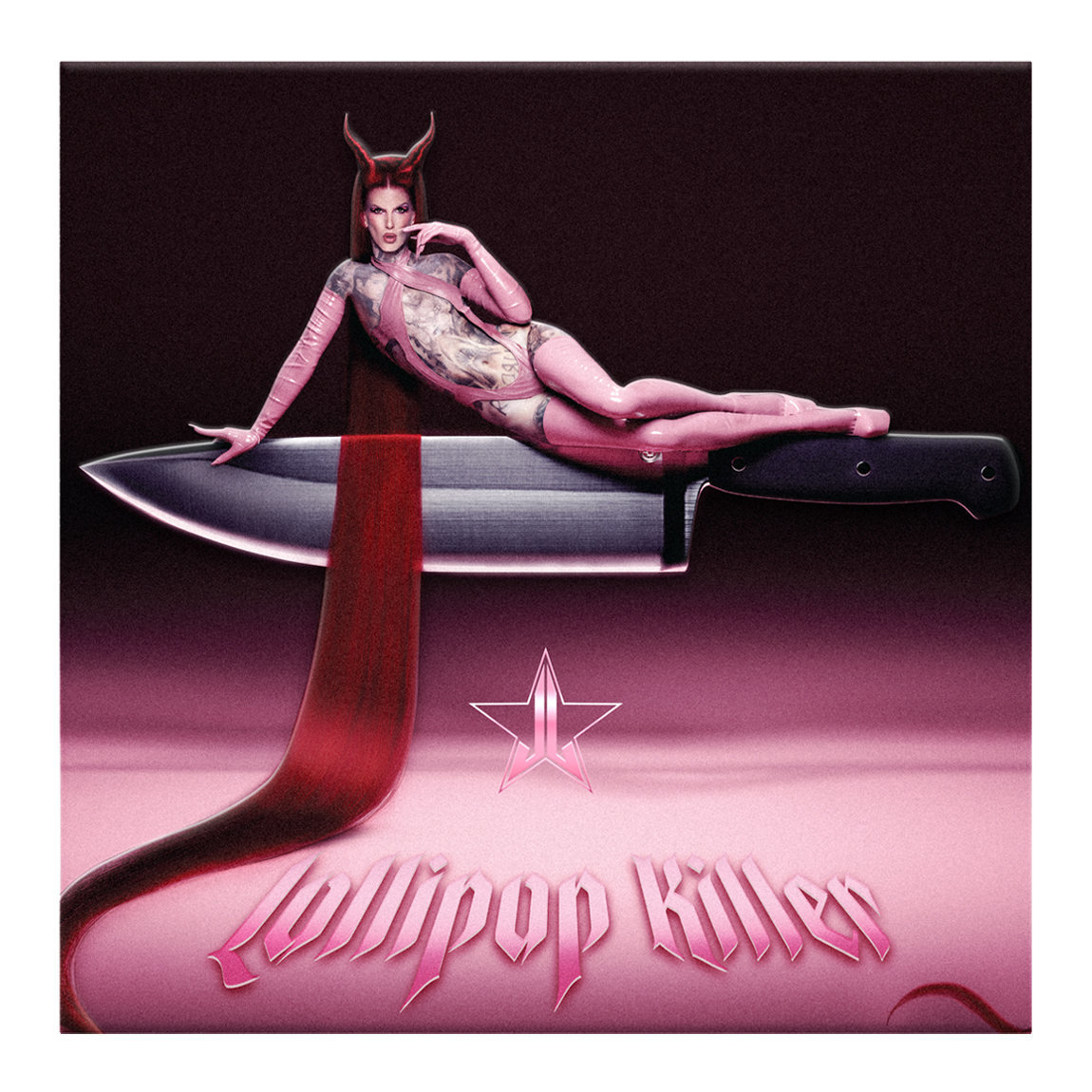 Jeffree Star ミニリップ レッド & ピンクセット 正規品 Jeffree Star Cosmetics Lollipop Killer Mini Palette | Beautylish