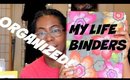 ORGANIZED: My Life Management Binders | VLOG #21