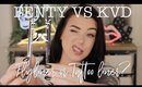 Fenty  FLYLINER vs Kat Von D Tattoo Liner
