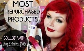 Most Repurchased Beauty Products Collab With HeySabrinaFaith | ShanShortcakeBeauty