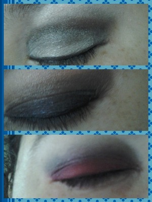 All the color I used come for the Jenni Rivera eyeshadow & blush palette by Bh Cosmetics .