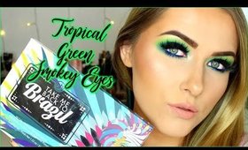 Tropical Smokey Eye Tutorial - BH Take Me Back To Brazil Palette 💚 | shivonmakeupbiz