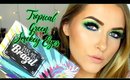 Tropical Smokey Eye Tutorial - BH Take Me Back To Brazil Palette 💚 | shivonmakeupbiz