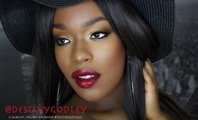 #AzealiaBanks Van Vogue Makeup tutorial