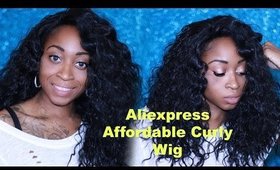 Aliexpress Curly Synthetic Wig Review