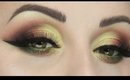🐸🐸 Warm Cut Crease Makeup with green waterline  🐸🐸