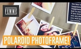 Diy: Polaroid Photoframe! - FEMME