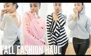 Affordable Fall Fashion Haul! Cozy + Chic!
