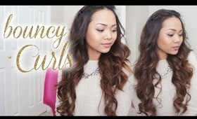 Valentine's Day Hair Tutorial - Bouncy Luscious Curls! | Charmaine Manansala