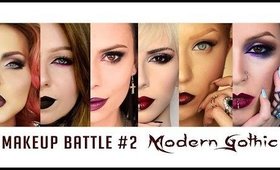 MAKEUP BATTLE #2 MODERN GOTHIC || Zmalowana