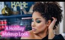 A Holiday Makeup look | Green Smokey Eye @Beautybylee