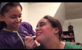 My Niece Does My Makeup! Feat KC!
