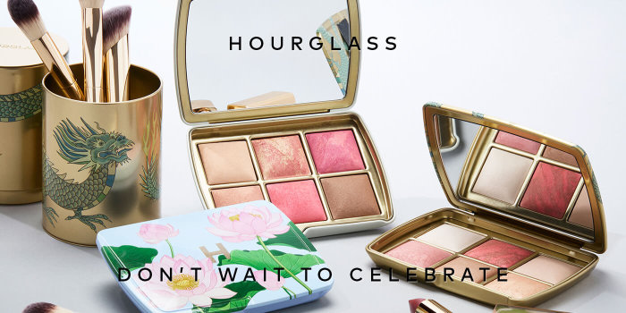 Exclusive palettes, sets, and packaging from Hourglass are here. Shop the Hourglass Holiday Collection now at Beautylish.com