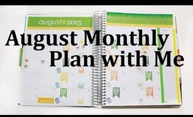 August Monthly Plan with Me