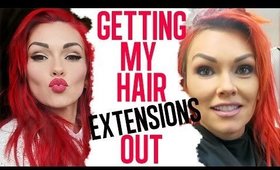 My Hair Story: Getting My Extensions Out