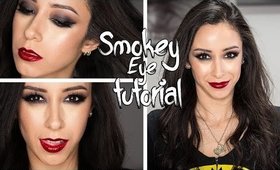 Glam Smokey Eye Makeup Tutorial|| Ft. UD x Gwen Stefani Palette || Valentine's Day Look