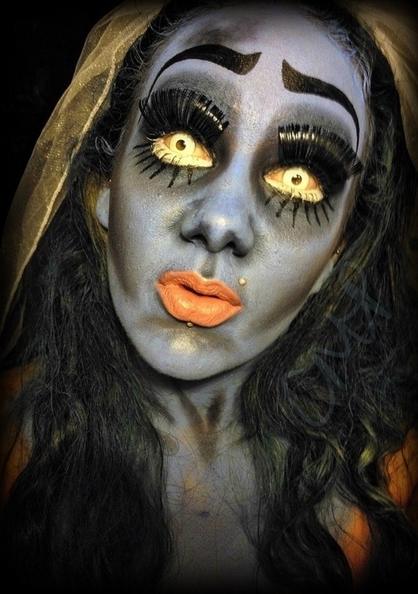Corpse Bride makeup | Christina P.'s (xostina924) Photo | Beautylish