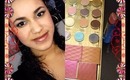 FOTD 3/10/14: Ulta Depotted Eyeshadows & Blush with Ulta Lipstick in Cappucino