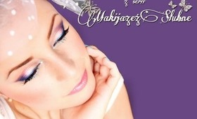 Makijaż Ślubny dla Blondynki o niebieskich oczach   Bridal Wedding Makeup