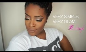 Very Simple Very Glam Makeup!