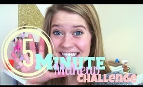 5 Minute Makeup Challenge!