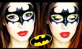 Batgirl Halloween Makeup Tutorial 2015