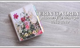 Erin Condren LifePlanner 2018-2019 Flip Through / A Year In Review