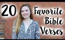 20 Favorite Bible Verses