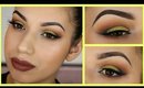 Yellow Eye-Makeup tutorial | Janbeautary Day 1 | ChristineMUA