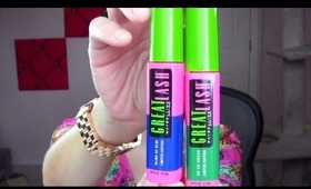 Maybelline Colored Mascara in Blink of Blue Review