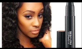 MAC Prep + Prime Highlighting Pen  - Peach Lustre | Perfect Highlighter for Dark Skin WOC